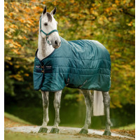 Horseware Amigo Ripstop Insulator 50g staldeken Groen dynastie / marine / zilver