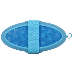 Zachte borstel Hippotonic Glossy Heart Blauw