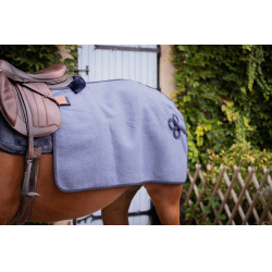 Quarterdeken Quarter Paddock Sports Wooltouch Gemêleerd blauw