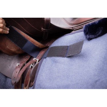 Quarterdeken Quarter Paddock Sports Wooltouch Gemêleerd blauw