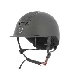 Equithème Pepit Helm Zwart glitter