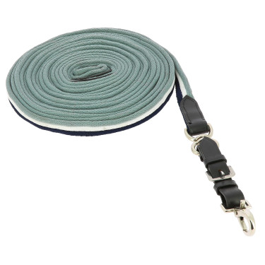 Longe van Norton gewatteerd/leer Blauw / wit / grijs