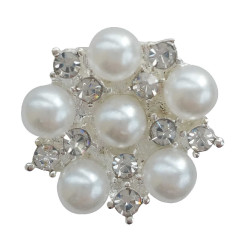 Grampo de cabelo com strass/pérola Grampo de cabelo com strass/pérola