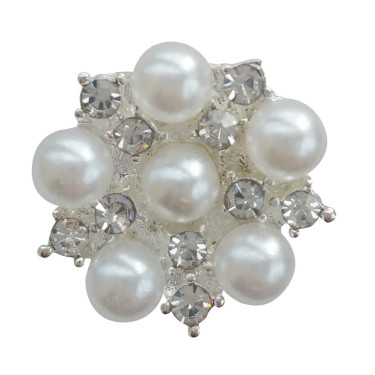 Grampo de cabelo com strass/pérola Grampo de cabelo com strass/pérola