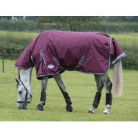 Weatherbeeta ComFiTec Plus Dynamic II Combo Neck Medium Lite deken Zwart / rood / zilver Weatherbeeta ComFiTec Plus Dynamic II Combo Neck Medium Lite deken Zwart / rood / zilver