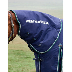Weatherbeeta ComFiTec Dynamic Turnout 220 g deken met afneembare hals Marine / bosgroen Blauw