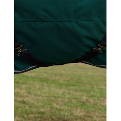 Weatherbeeta ComFiTec Dynamic Turnout 220 g deken met afneembare hals Bosgroen / marineblauw