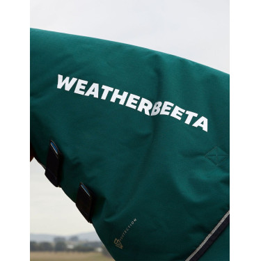 Weatherbeeta ComFiTec Dynamic Turnout 220 g deken met afneembare hals Bosgroen / marineblauw