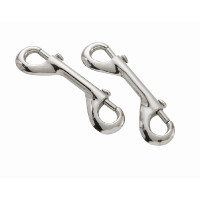 Mousqueton double Shires Métal