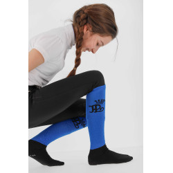 Sok Pénélope Wedstrijd Koningsblauw / zwart Sok Pénélope Wedstrijd Koningsblauw / zwart