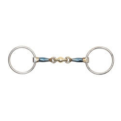 Mors eenvoudig koper blauw Shires
