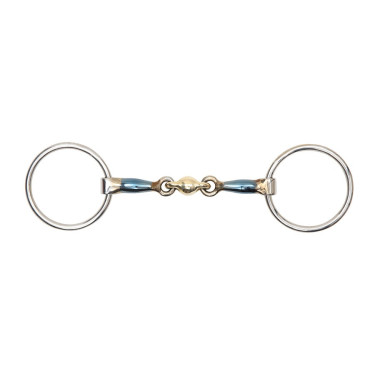 Mors eenvoudig koper blauw Shires