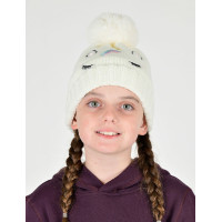 Geborduurde Dublin Unicorn-oorbescherming voor kinderen Wit Geborduurde Dublin Unicorn-oorbescherming voor kinderen Wit