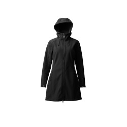 Lange verwarmde jas Jadine Horze winter Zwart Lange verwarmde jas Jadine Horze winter Zwart
