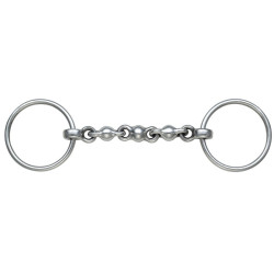 Mors droit Waterford Shires Acier inoxydable