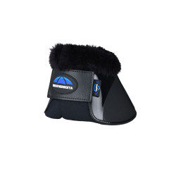 Bell boots met schapenvacht Weatherbeeta Tough-Tec Impact Fleece Trim Zwart / zwart Bell boots met schapenvacht Weatherbeeta Tough-Tec Impact Fleece Trim Zwart / zwart