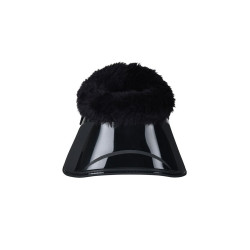 Bell boots met schapenvacht Weatherbeeta Tough-Tec Impact Fleece Trim Zwart / zwart Bell boots met schapenvacht Weatherbeeta Tough-Tec Impact Fleece Trim Zwart / zwart