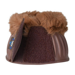 Rubberen springschoenen met schapenvacht WeatherBeeta Tough-Tec Prime Fleece Trim Bruin / bruin