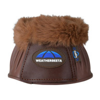 Rubberen springschoenen met schapenvacht WeatherBeeta Tough-Tec Prime Fleece Trim Bruin / bruin