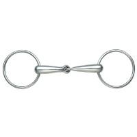 Eenvoudig bit met grote ringen Shires Roestvrij staal Eenvoudig bit met grote ringen Shires Roestvrij staal
