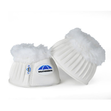 Rubberen springschoenen met schapenvacht WeatherBeeta Tough-Tec Prime Fleece Trim Zwart / zwart