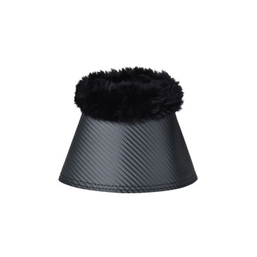 Weatherbeeta Tough-Tec strijklappen met fleece rand Zwart