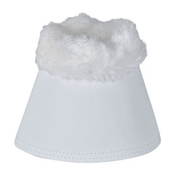 Weatherbeeta Tough-Tec strijklappen met fleece rand Wit