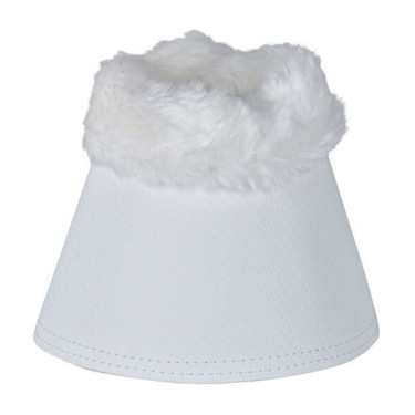 Weatherbeeta Tough-Tec strijklappen met fleece rand Wit