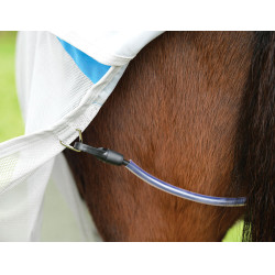 Weatherbeeta ComFiTec Dual Shield waterdichte en vliegenwerende deken met afneembare hals Blauw / grijs