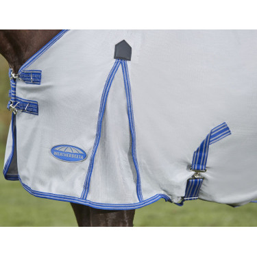 Vliegendeken WeatherBeeta ComFiTec Airflow II met afneembare hals Grijs / blauw / grijs Vliegendeken WeatherBeeta ComFiTec Airflow II met afneembare hals Grijs / blauw / grijs