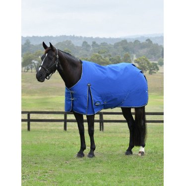 Weatherbeeta ComFiTec Essential Turnout deken 220 g Kobaltblauw / zwart