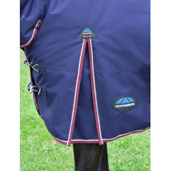 Deken Weatherbeeta ComFiTec Essential Turnout 220g combo Marine / bordeaux Marineblauw