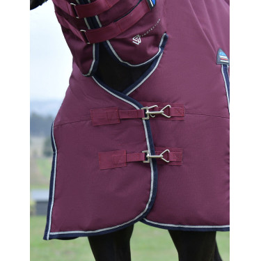 Weatherbeeta ComFiTec Essential Turnout 360g combo deken Bourgogne / marine Weatherbeeta ComFiTec Essential Turnout 360g combo deken Bourgogne / marine