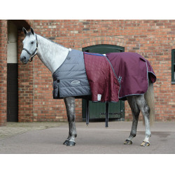 Deken Weatherbeeta ComFiTec Plus Dynamic II Medium / Lite Bordeaux / grijs / wit