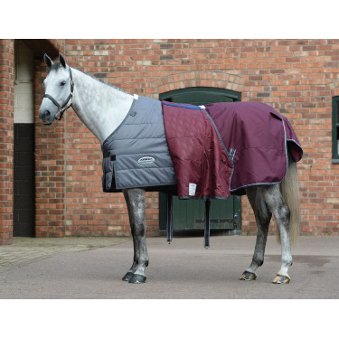 Deken Weatherbeeta ComFiTec Plus Dynamic II Medium / Lite Bordeaux / grijs / wit Deken Weatherbeeta ComFiTec Plus Dynamic II Medium / Lite Bordeaux / grijs / wit