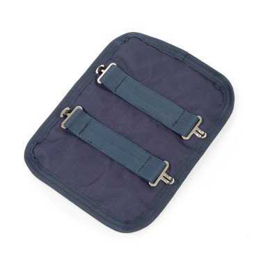 Extension de poitrail Shires avec fermeture par fixation rapide Marine Extension de poitrail Shires avec fermeture par fixation rapide Marine