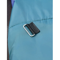 Deken Weatherbeeta ComFiTec Plus Dynamic Turnout 220g high neck Bosgroen / marineblauw