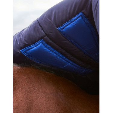 Deken Weatherbeeta ComFiTec Plus Dynamic Turnout 220g high neck Marine / bosgroen Blauw Deken Weatherbeeta ComFiTec Plus Dynamic Turnout 220g high neck Marine / bosgroen Blauw