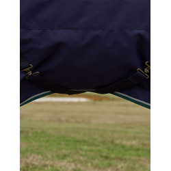 Deken Weatherbeeta ComFiTec Plus Dynamic Turnout 220g high neck Marine / bosgroen Blauw Deken Weatherbeeta ComFiTec Plus Dynamic Turnout 220g high neck Marine / bosgroen Blauw