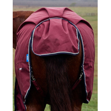 Deken Weatherbeeta ComFiTec Prelim Turnout 220 g Bourgogne / marine Deken Weatherbeeta ComFiTec Prelim Turnout 220 g Bourgogne / marine