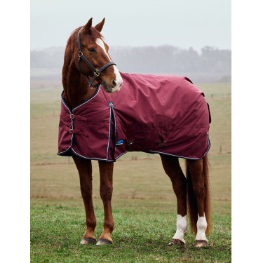 Deken Weatherbeeta ComFiTec Prelim Turnout 220 g Bourgogne / marine Deken Weatherbeeta ComFiTec Prelim Turnout 220 g Bourgogne / marine