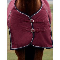 Deken Weatherbeeta ComFiTec Prelim Turnout 220 g Bourgogne / marine Deken Weatherbeeta ComFiTec Prelim Turnout 220 g Bourgogne / marine