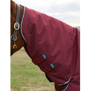 Weatherbeeta ComFiTec Prelim Turnout Combo 220 g deken Bourgogne / marine Weatherbeeta ComFiTec Prelim Turnout Combo 220 g deken Bourgogne / marine