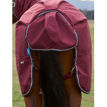Weatherbeeta ComFiTec Prelim Turnout Combo 220 g deken Bourgogne / marine Weatherbeeta ComFiTec Prelim Turnout Combo 220 g deken Bourgogne / marine
