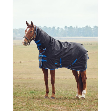Weatherbeeta ComFiTec Tyro Turnout 220g Combo deken Zwart / kobaltblauw Weatherbeeta ComFiTec Tyro Turnout 220g Combo deken Zwart / kobaltblauw
