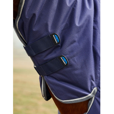 Weatherbeeta ComFiTec Tyro Turnout 220g Combo deken Marine / antraciet Marineblauw