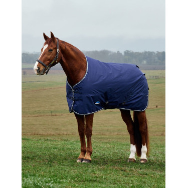 Weatherbeeta ComFiTec Tyro Turnout 50g deken Marine / houtskoolkleur Weatherbeeta ComFiTec Tyro Turnout 50g deken Marine / houtskoolkleur