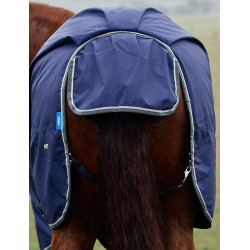 Weatherbeeta ComFiTec Tyro Turnout 50g deken Marine / houtskoolkleur