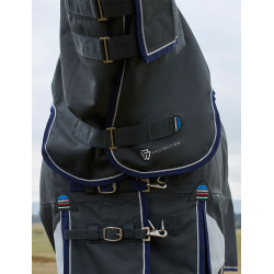 Weatherbeeta ComFiTec Ultra Turnout 220g deken met afneembare halsdeel Houtskool Grijs Weatherbeeta ComFiTec Ultra Turnout 220g deken met afneembare halsdeel Houtskool Grijs