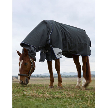 Weatherbeeta ComFiTec Ultra Turnout 220g deken met afneembare halsdeel Houtskool Grijs Weatherbeeta ComFiTec Ultra Turnout 220g deken met afneembare halsdeel Houtskool Grijs